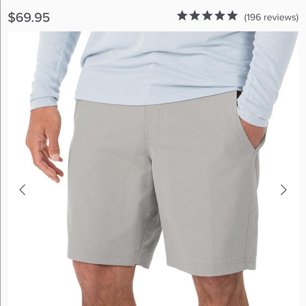 Free Fly bamboo/polyester utility shorts